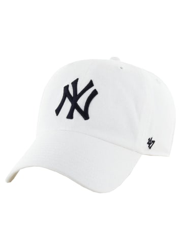 47 Brand 47 Brand New York Yankees MLB Clean Up Cap in Weiß