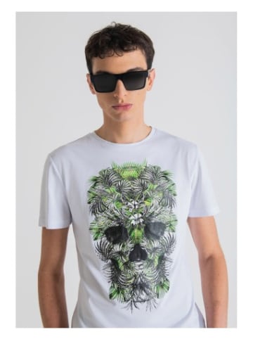 Antony Morato Kurzarm-Tshirt in Weiß