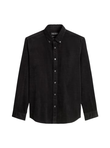 Marc O'Polo Cord-Hemd regular in Schwarz