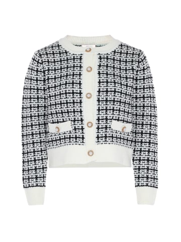aleva Damen Sweater in SCHWARZ WOLLWEISS