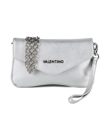 Valentino Ariel Mir Clutch Tasche 21 cm argento