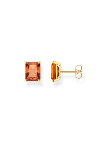 Thomas Sabo Ohrstecker in gold, orange