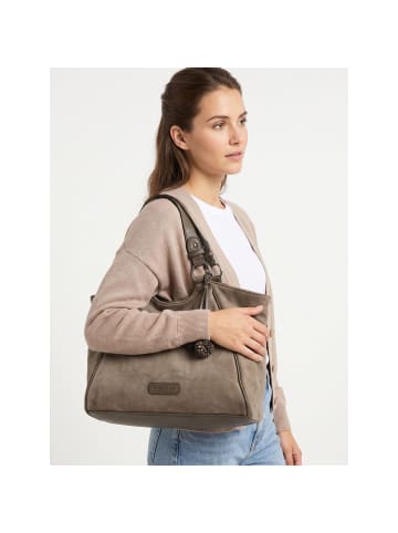 Tom Tailor Idra Shopper Tasche L 43 cm khaki