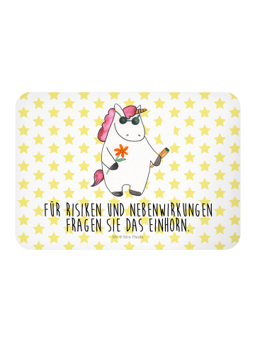 Mr. & Mrs. Panda Magnet Einhorn Woodstock mit Spruch in Weiß