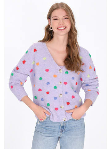 myMo Women Cardigan in lilac