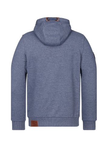 naketano Sweat Hoody Supapimmel Indigo Blue Melange