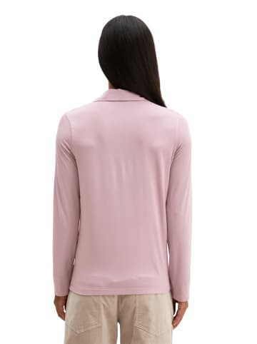 Marc O'Polo Jerseybluse im Polo-Stil regular in Gentle Mauve