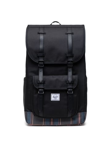 Herschel Little America - Rucksack 16" 49.5 cm in black winter plaid