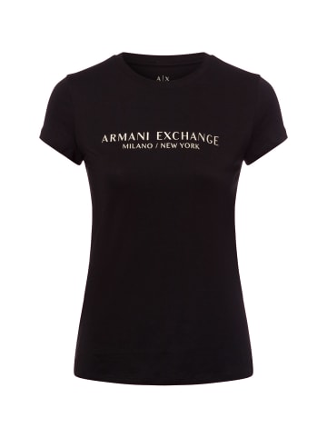 Armani Exchange T-Shirt in schwarz