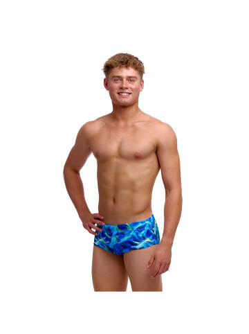 Funky Trunks Storm Chaser Schwimmhose schnelltrocknend und chlorresistent in blau