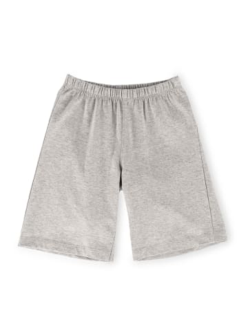 Sigikid Shorty Pyjama Kinder Schlafanzug in gelb/grau