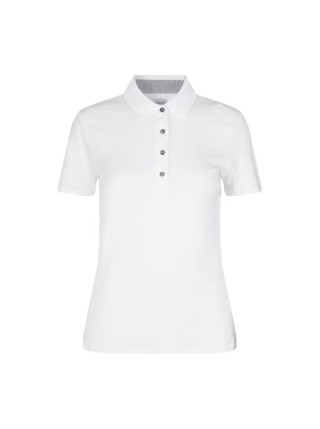 Seven Seas by ID Polo Shirt elegant in Weiss