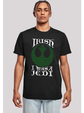 F4NT4STIC T-Shirt Star Wars Irish I Was A Jedi in schwarz