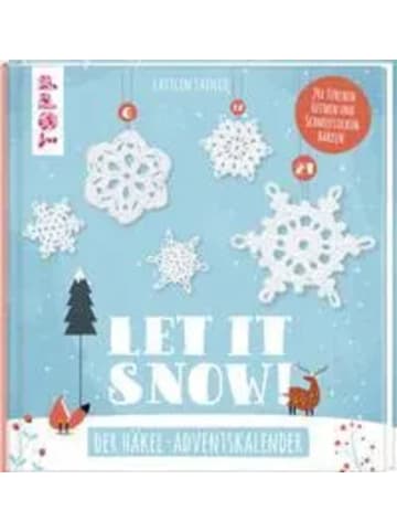 frechverlag Let it snow! - Das Häkel-Adventskalender-Buch | 24 x Türchen öffnen und...