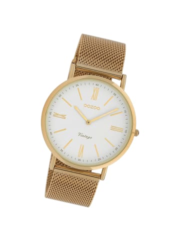 Oozoo Analog-Armbanduhr Oozoo Vintage Series rosegold groß (ca. 40mm)
