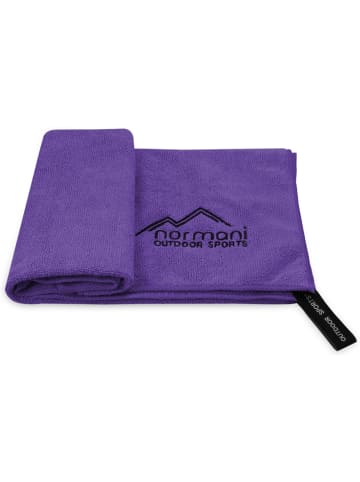 Normani Outdoor Sports Mikrofaserhandtuch 40x80 Terry in Violett