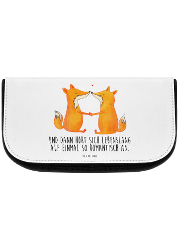 Mr. & Mrs. Panda NeZeichenssaire Füchse Liebe mit Spruch in Weiß