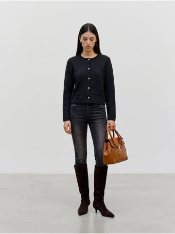 Strickjacke in Black