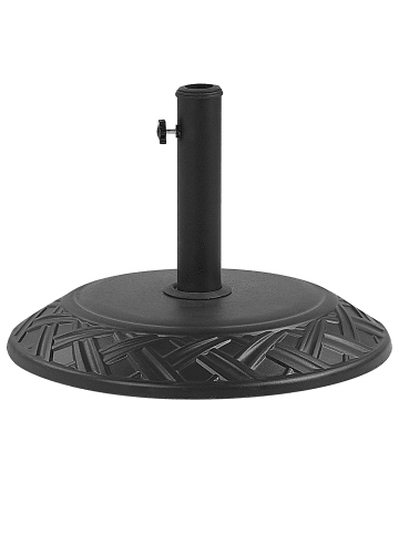 Beliani Zubehör für Sonnenschirme CAPACI in Schwarz - (W) 50 x (H) 42 x (L) 50 cm