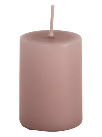 IB Laursen Stumpenkerze in rosa malva