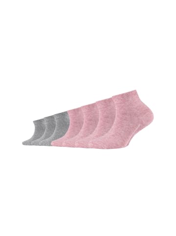 camano Kurzsocken 7er Pack ca-soft in chalk pink melange