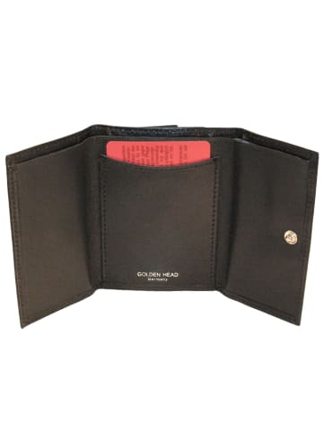 Golden Head Colorado Geldbörse RFID Leder 9,5 cm schwarz