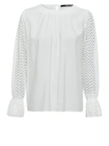 Marc Aurel Langarmbluse für Damen in weiß
