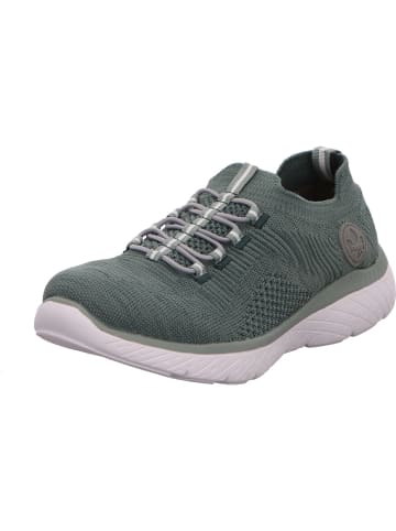 rieker Slipper in dunkelgrün