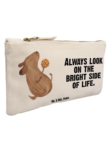 Mr. & Mrs. Panda kosmetiktäschchen Hund Keks mit Spruch in Weiß