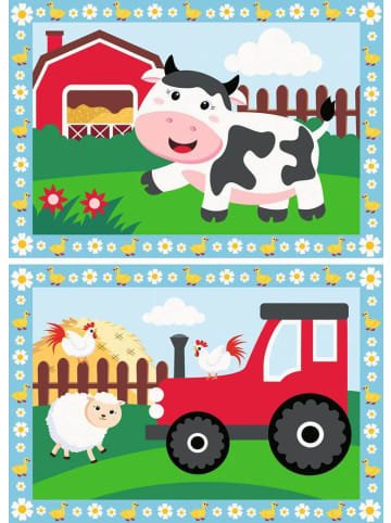 Ravensburger Malprodukte CreArt, Malen nach Zahlen Junior - Auf dem Bauernhof Malen nach Zahlen Junior 5-7 Jahre in bunt