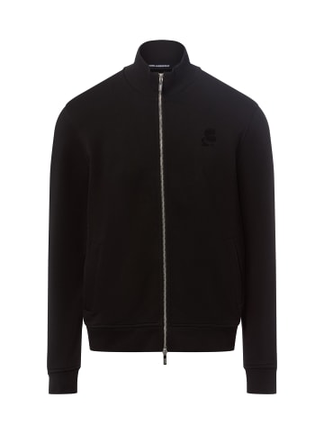 Karl Lagerfeld Sweatjacke in schwarz - 0001