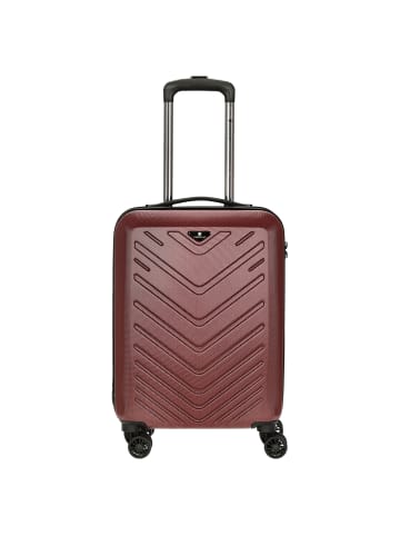 Check.In Mailand - 4-Rollen-Kabinentrolley 55 cm in rot