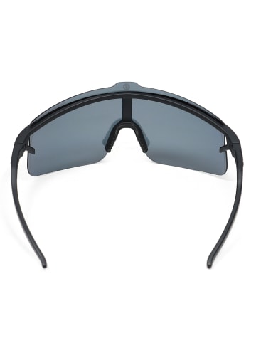 YEAZ SUNSHADE Sport-Sonnenbrille Black/Silver in Schwarz/Roségold
