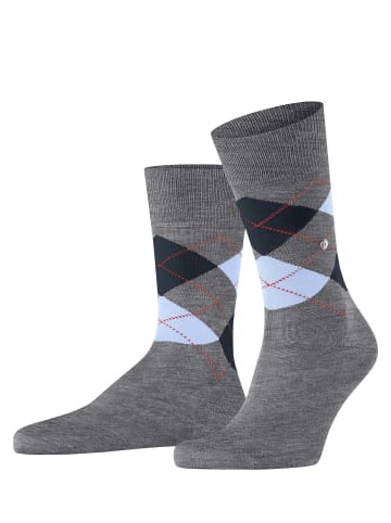 Burlington Socken 1er Pack in Grau/Blau