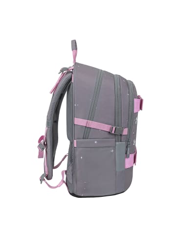 BAAGL 3-tlg. Set: Schulrucksack Skate in Schwarz Kuromi Grey