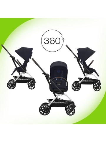 Cybex Cybex Eezy S Twist+2 Buggy - Farbe: Dark Blue / Gestell Silver