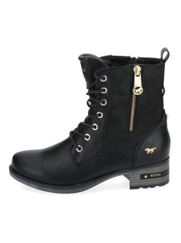 Mustang Stiefelette in Schwarz