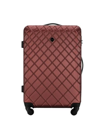 Wittchen 3tlg. Koffer Set Classic Kollektion (H)77 x (B)50x(T)27cm in Burgund