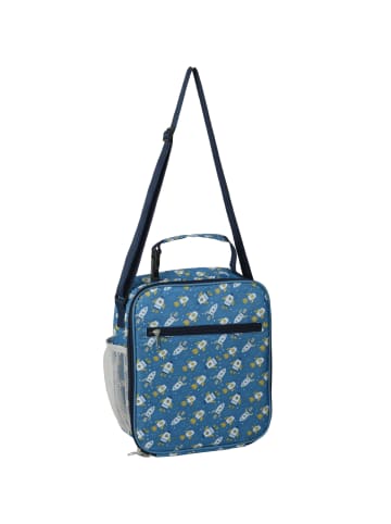 Thermo-Tasche für Kinder, verstellbarer Gurt in Blau, 22 x 26 cm