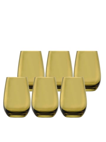 6er Set Becher Elements in Oliv 465 ml