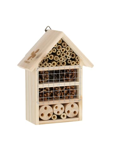 relaxdays Insektenhotel in Natur - (B)18 x (H)24 x (T)9 cm