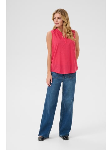 Kaffe Langarm-Bluse KAjolia Regular fit in Raspberry