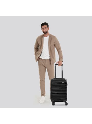 Redolz Essentials 16 CABIN 4-Rollen Kabinentrolley 55 cm slim black