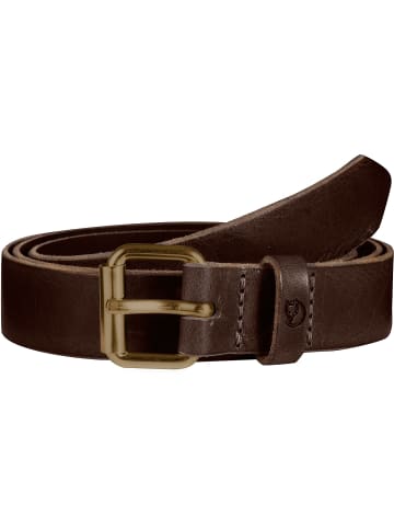 FJÄLLRÄVEN Hosengürtel Singi Belt 2.5 cm in Braun