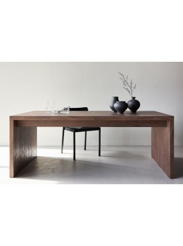 ebuy24 Esstisch Evone Mocca 100 x 200 cm