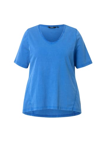Ulla Popken Longshirt in pfauenblau