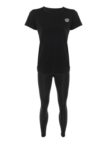 JIMMY SANDERS Trainingsanzug in Schwarz