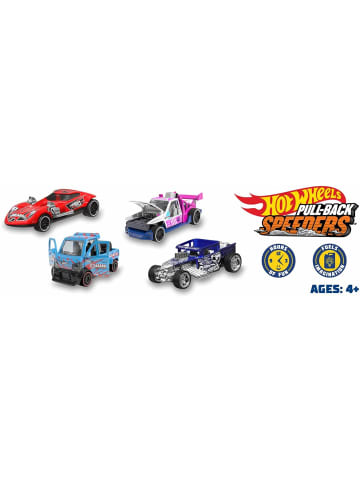 Hot Wheels Pull-Back Speeders Spielzeugauto Maßstab 1:43 Auto zum Zurückziehen HPR70