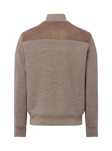 Bugatti Strickjacke in taupe - 0001