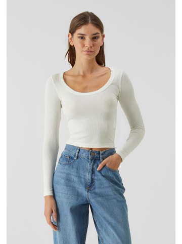 Urban Classics Longsleeves in offwhite